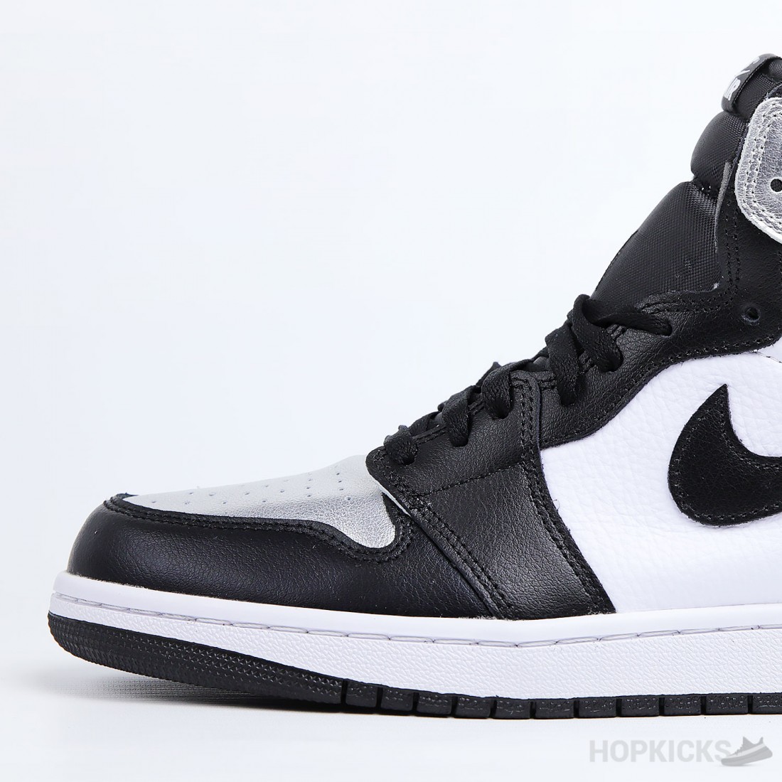 retro 1s silver toe